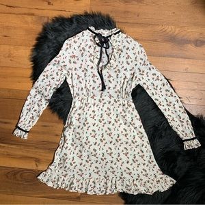Whimsygoth floral dress